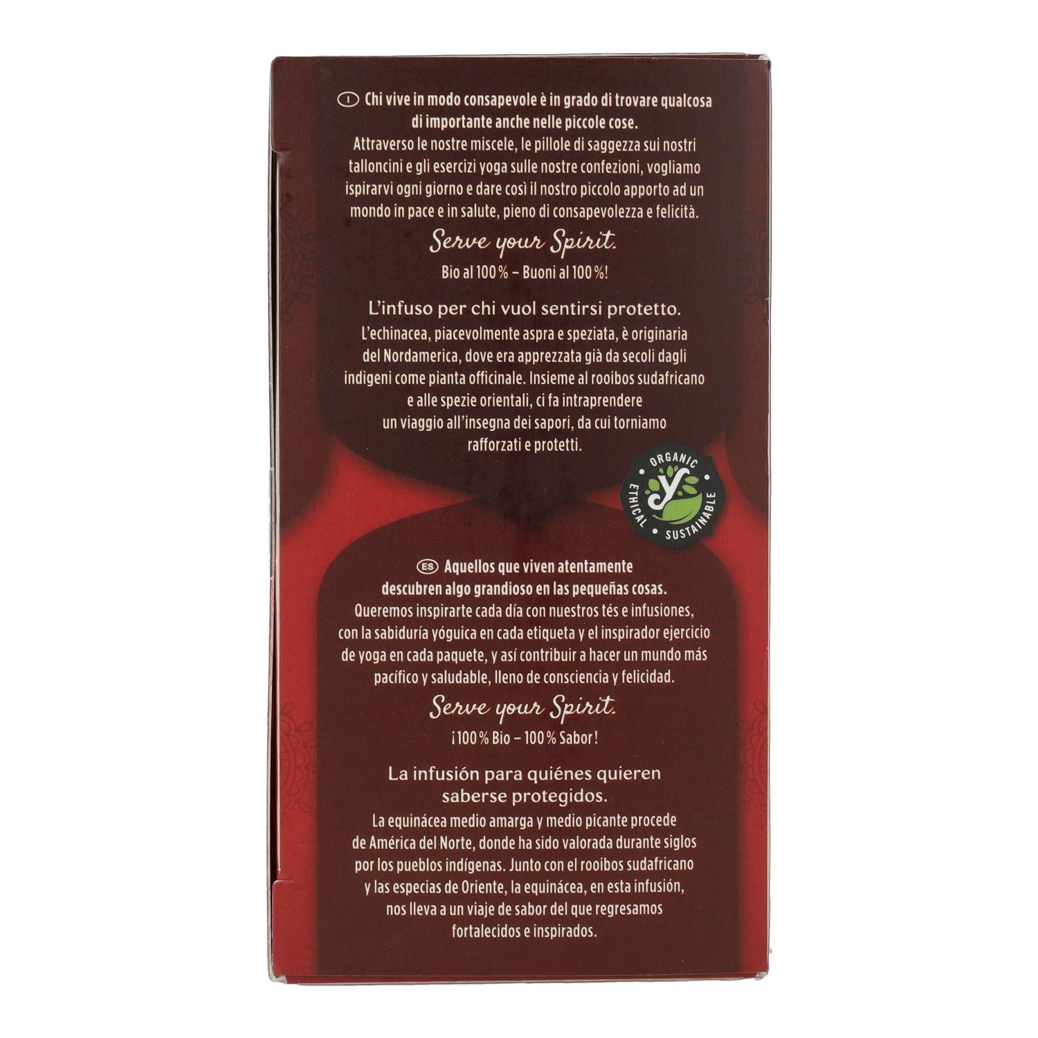 Yogi Tea BIO Equinácea, 17 bolsitas