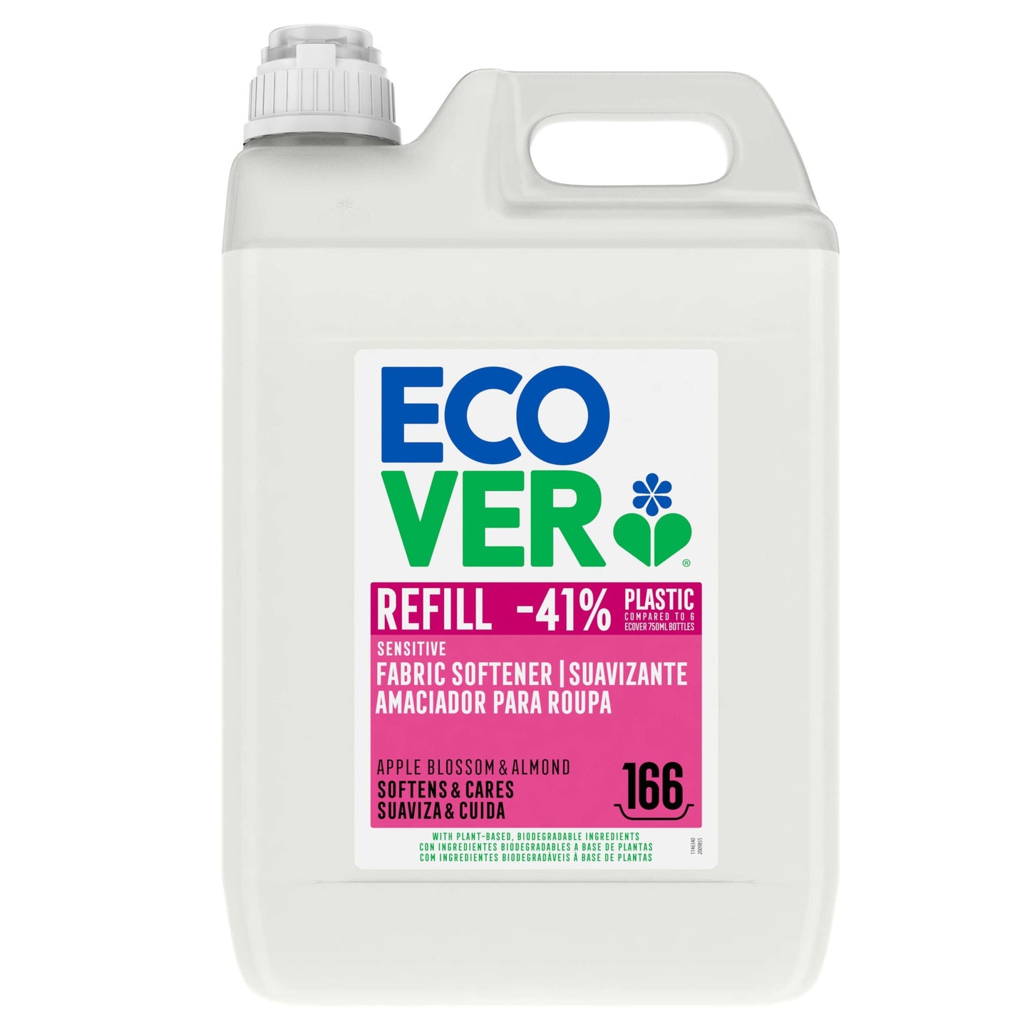 Suavizante Flor de Manzana y Almendras Ecover 5 L