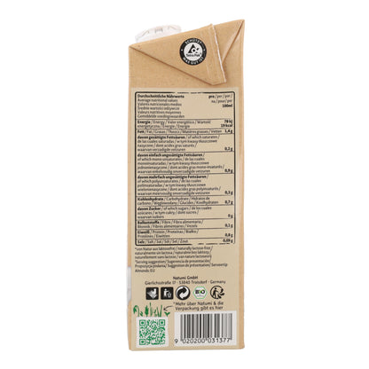 Boisson aux amandes Barista BIO Natumi 1 L
