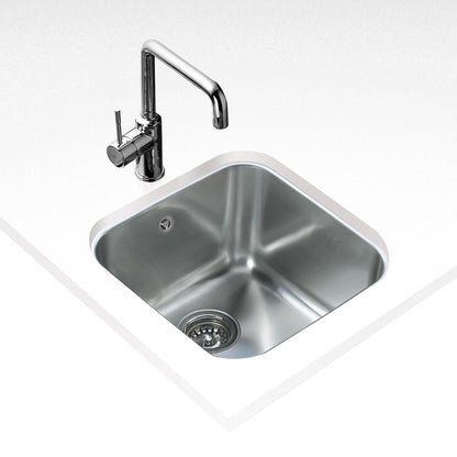 Fregadero bajo encimera Teka 50 cm 1 cubeta BE 40.40