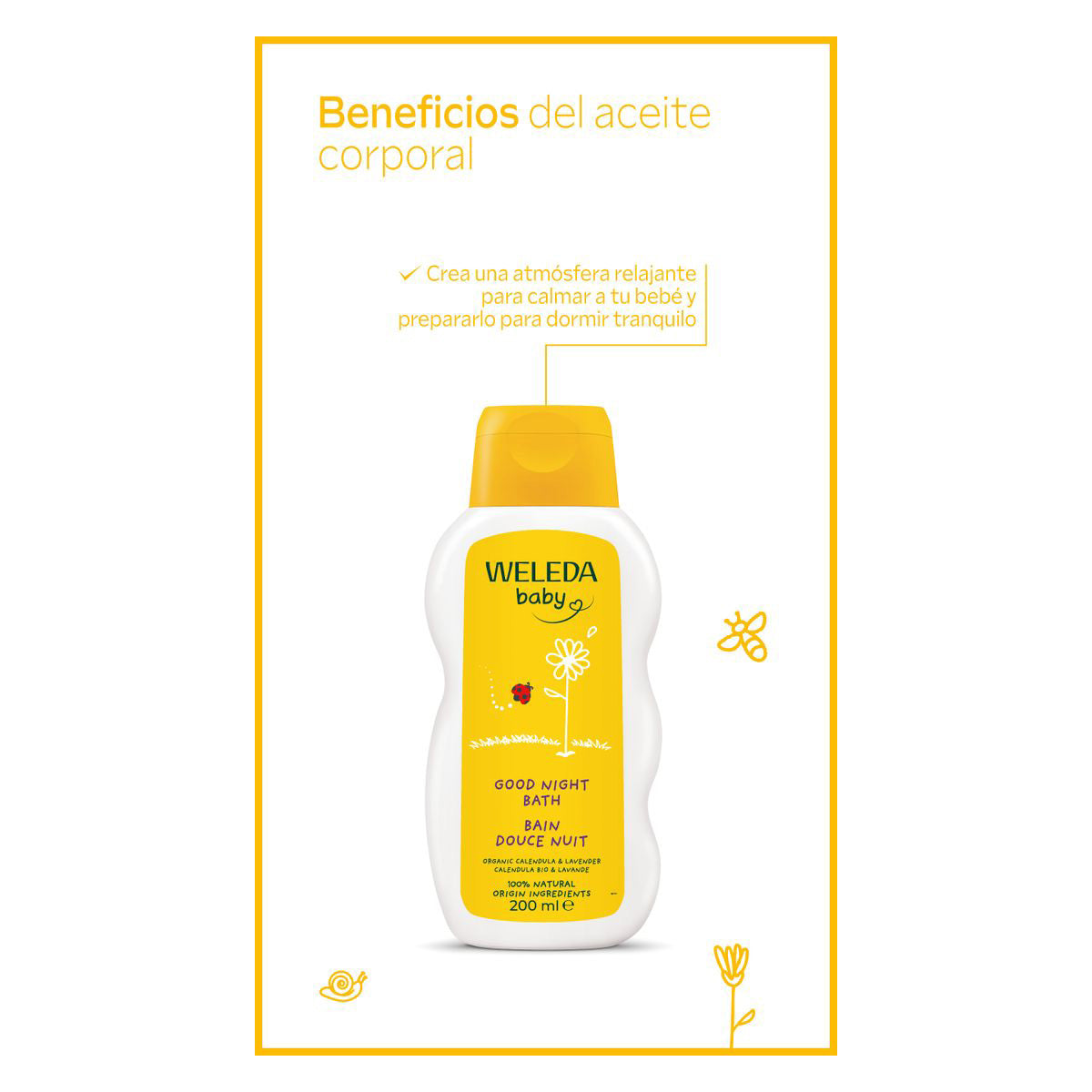 Baño Buenas Noches Weleda 200ml