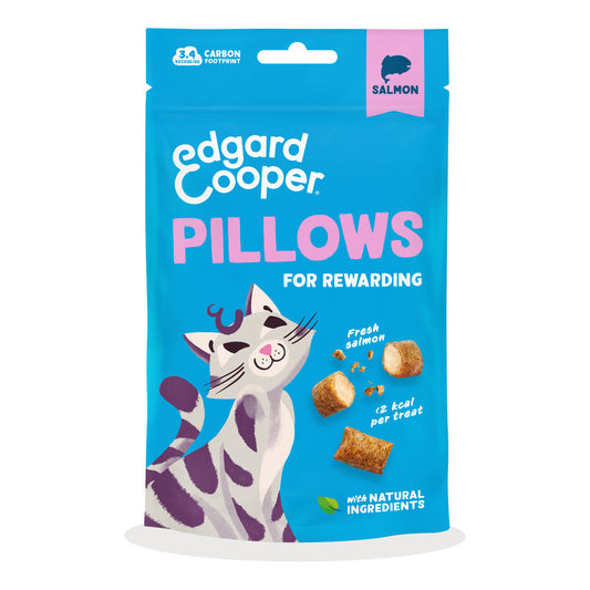 Bocaditos de Salmón Premios naturales para gatos Edgard Cooper 60 g