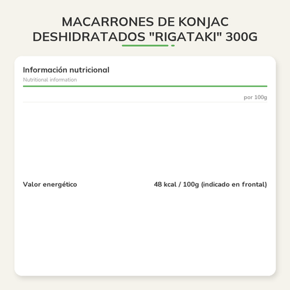 Información nutricional
