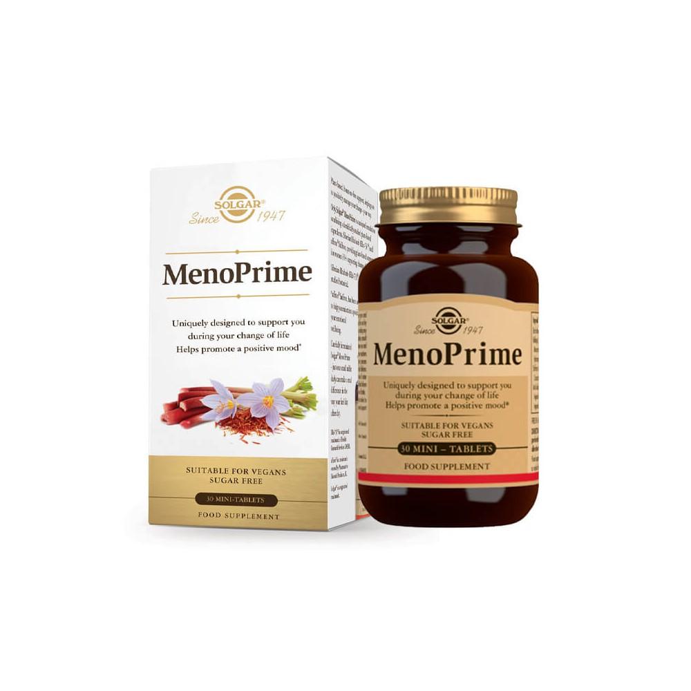 Menoprime, 30 mini comprimidos. Solgar