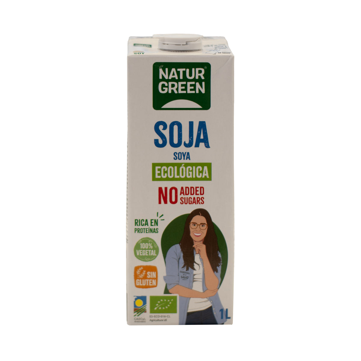 Boisson au soja Nature sans sucres NaturGreen, 1 L
