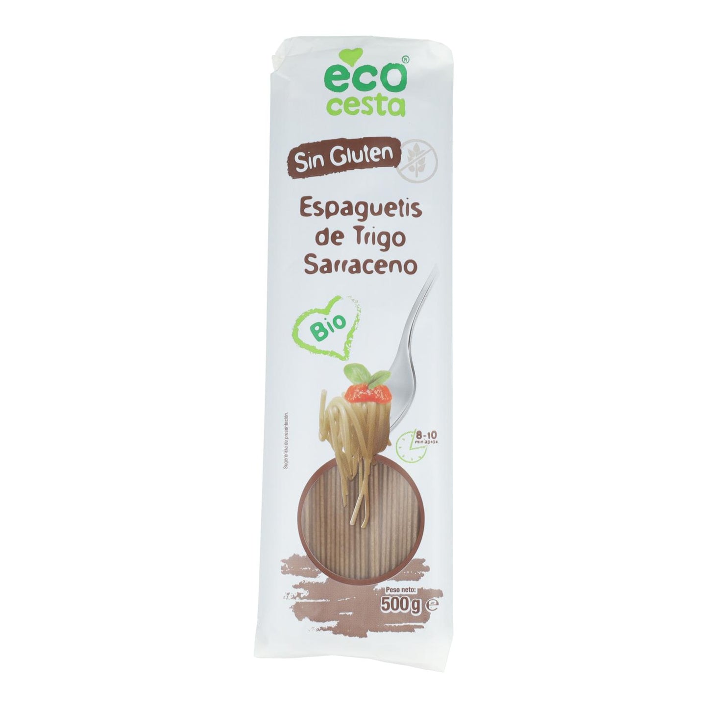 Pack 12x Espaguetis de Trigo Sarraceno sin gluten BIO 500 gr