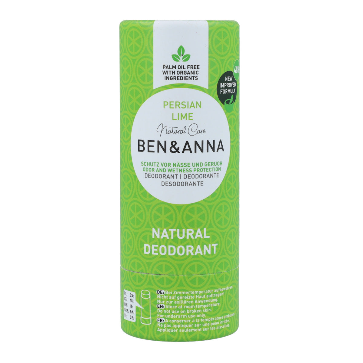 Desodorante (zero waste), Ben&Anna, Persian Lime 40 g