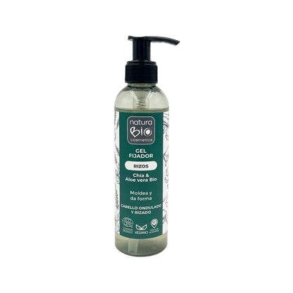 Gel Fijador Rizos NaturaBIO Cosmetics 200 ml