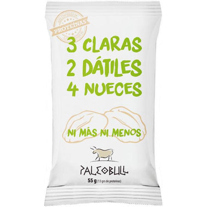 Barrita energética con nueces y dátiles Paleobull  Barrita unitaria 55 g