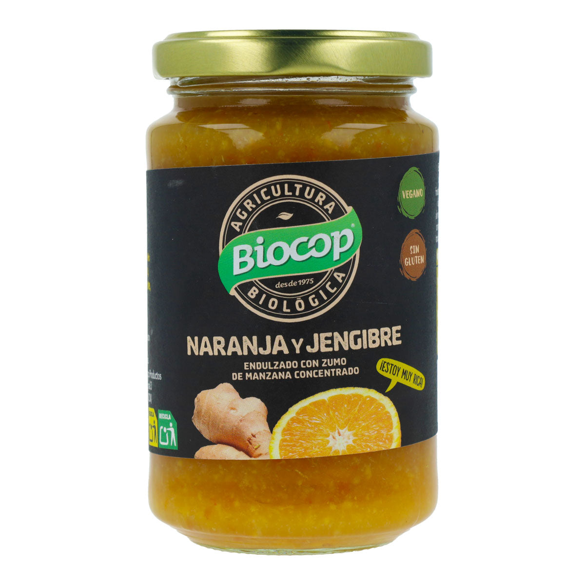 Compote d'orange et de gingembre BIO Biocop, 265 g