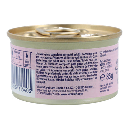 Vitakraft Boîte Poésie mousse de saumon 85 g nourriture humide pour chat