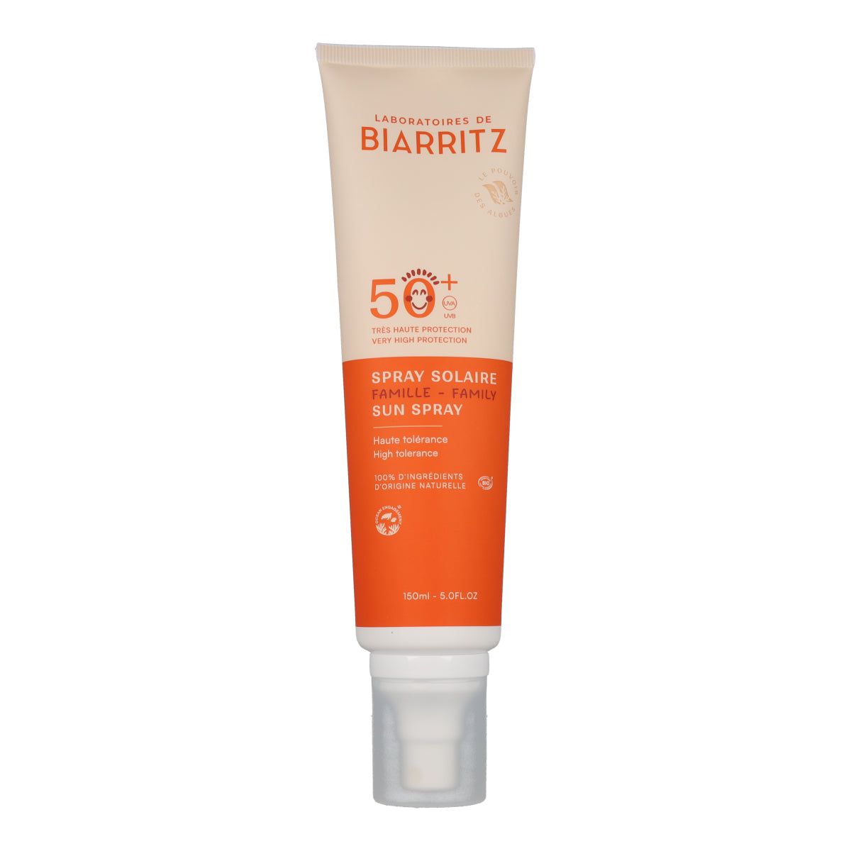Spray solaire visage & corps spf 50+ Biarritz 150 ml