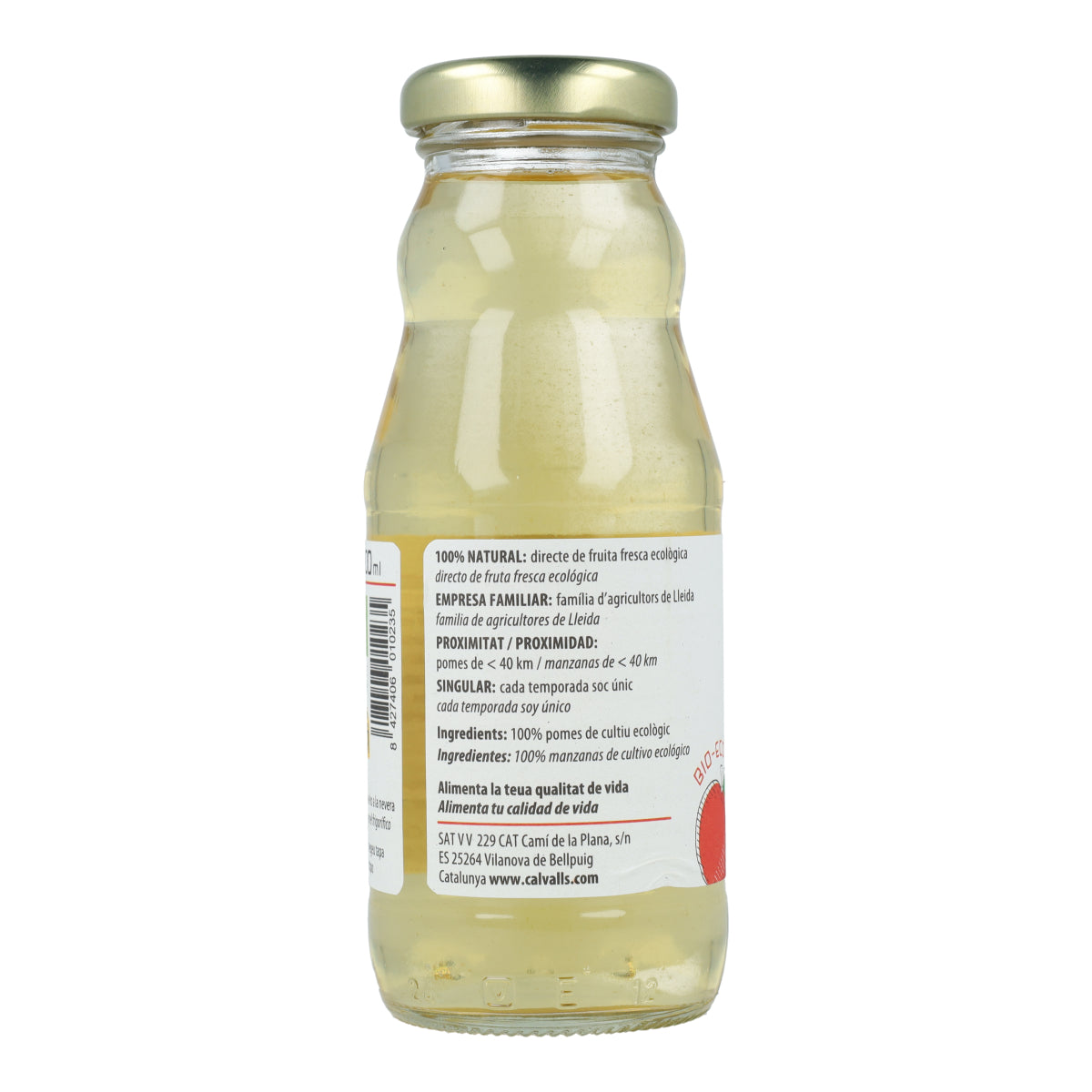 Jus de pomme ECO Cal valls 200 ml