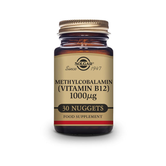 Vitamina B12 Metilcobalamina, 30 comprimidos sublinguales de 1000μg