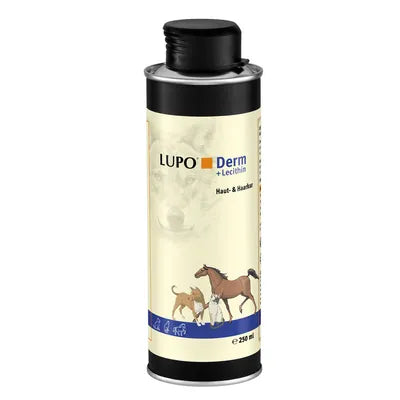 Huile Lupo Derm 100 ml + Lécithine pour les poils et la peau