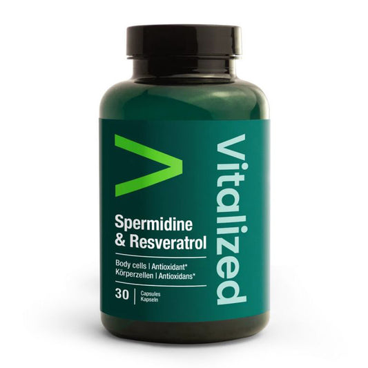 Spermidine & Resveratrol, Vitalized 30 cápsulas