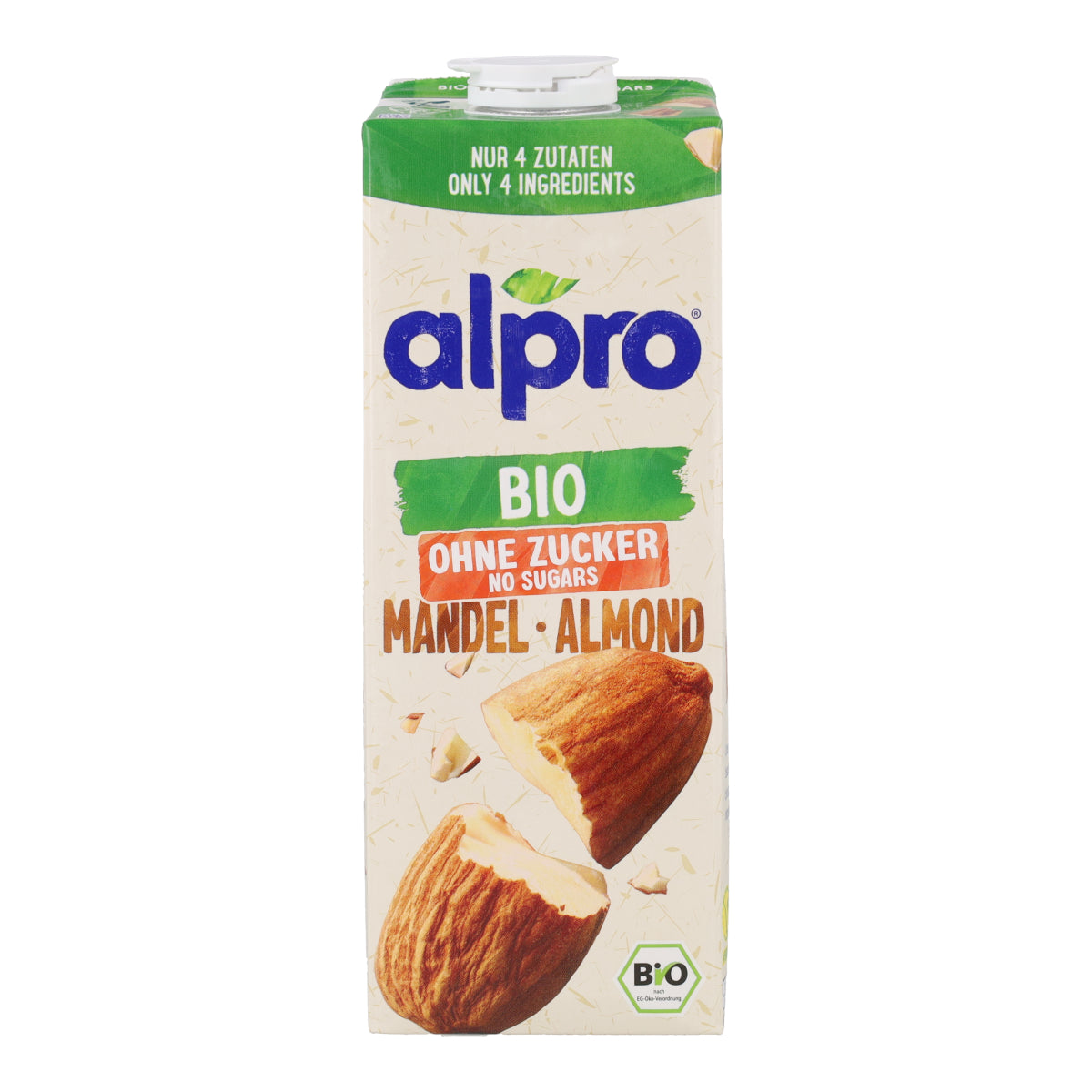 Boisson à l'amande 0% sucres Alpro Bio 1L