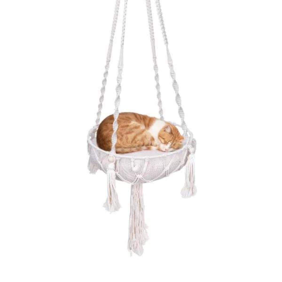 Hamaca de algodón para gatos Nobleza