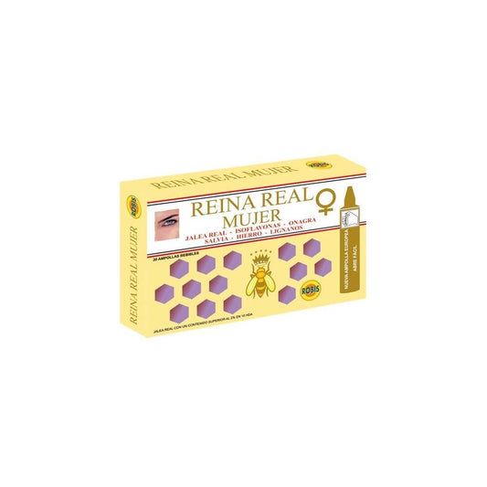 Reina Real Mujer Robis, 20 ampollas de 10 ml