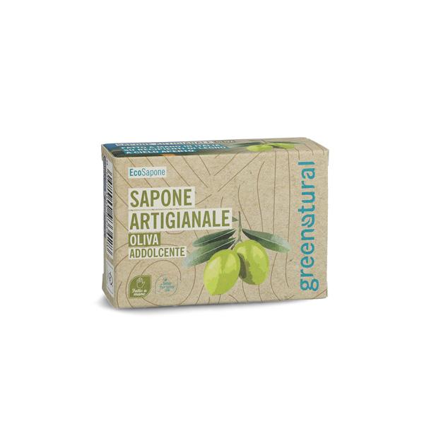 Pastilla de jabón Aceite de oliva Greenatural 100g
