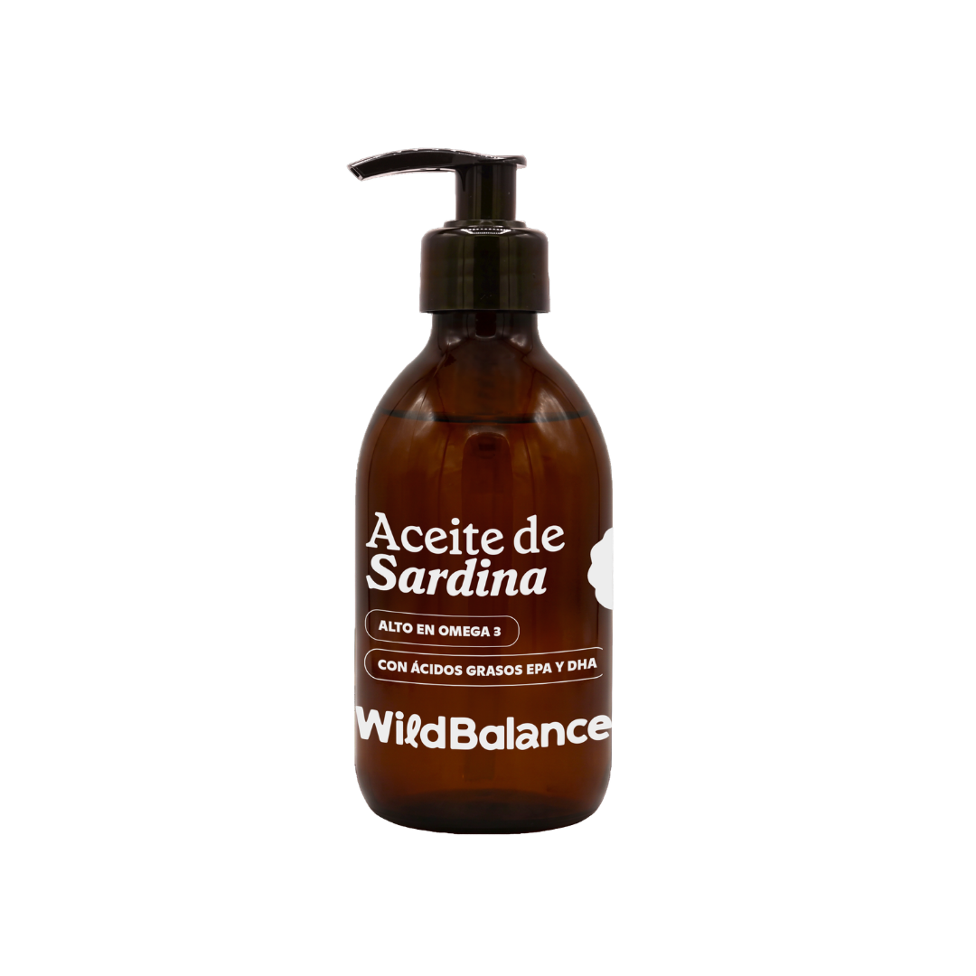 Huile naturelle de sardine Wild Balance 250 ml