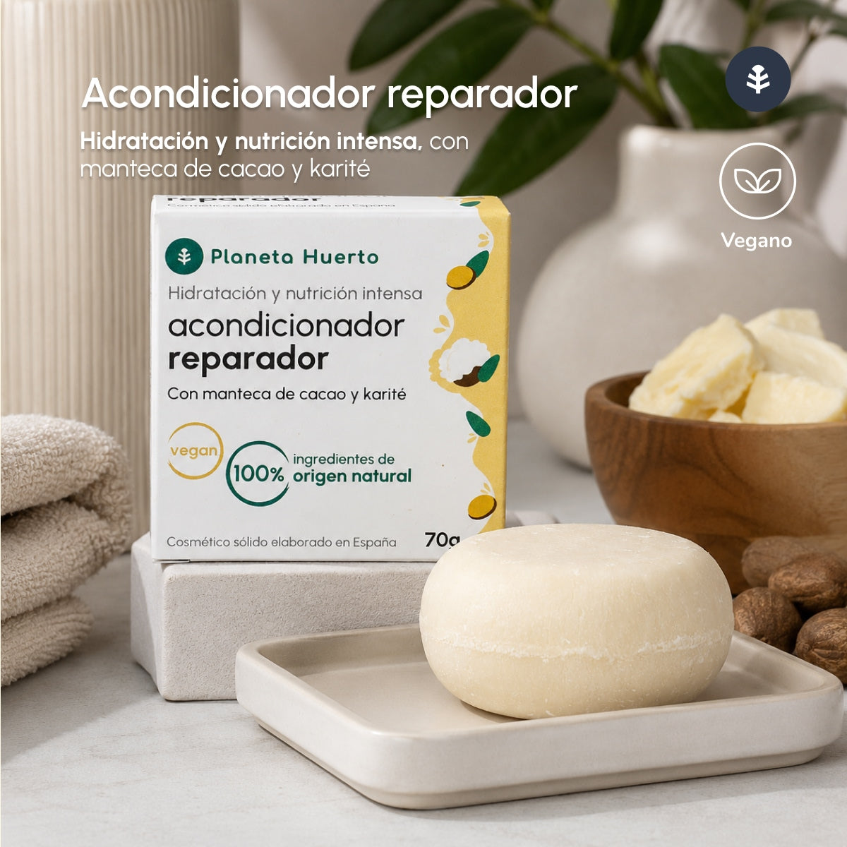 Conditionneur solide réparateur Planeta Huerto 85 g