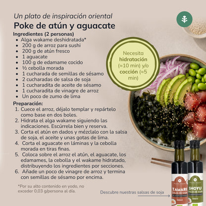 Flocons d'algues wakame ECO Planeta Huerto 100 g