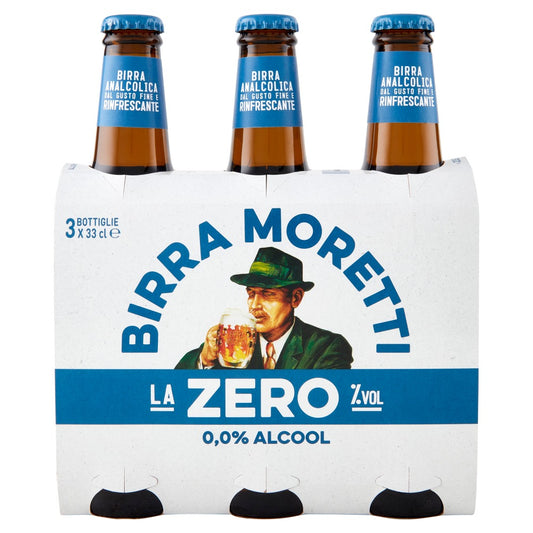 Bière sans alcool Moretti 330 cl