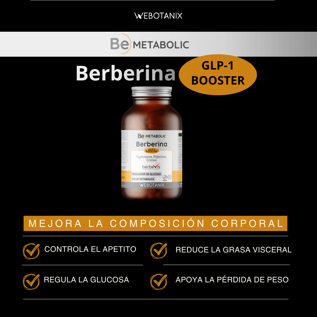 Berbérine BeMetabolic WeBotanix 60 gélules