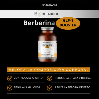 Berbérine BeMetabolic WeBotanix 60 gélules