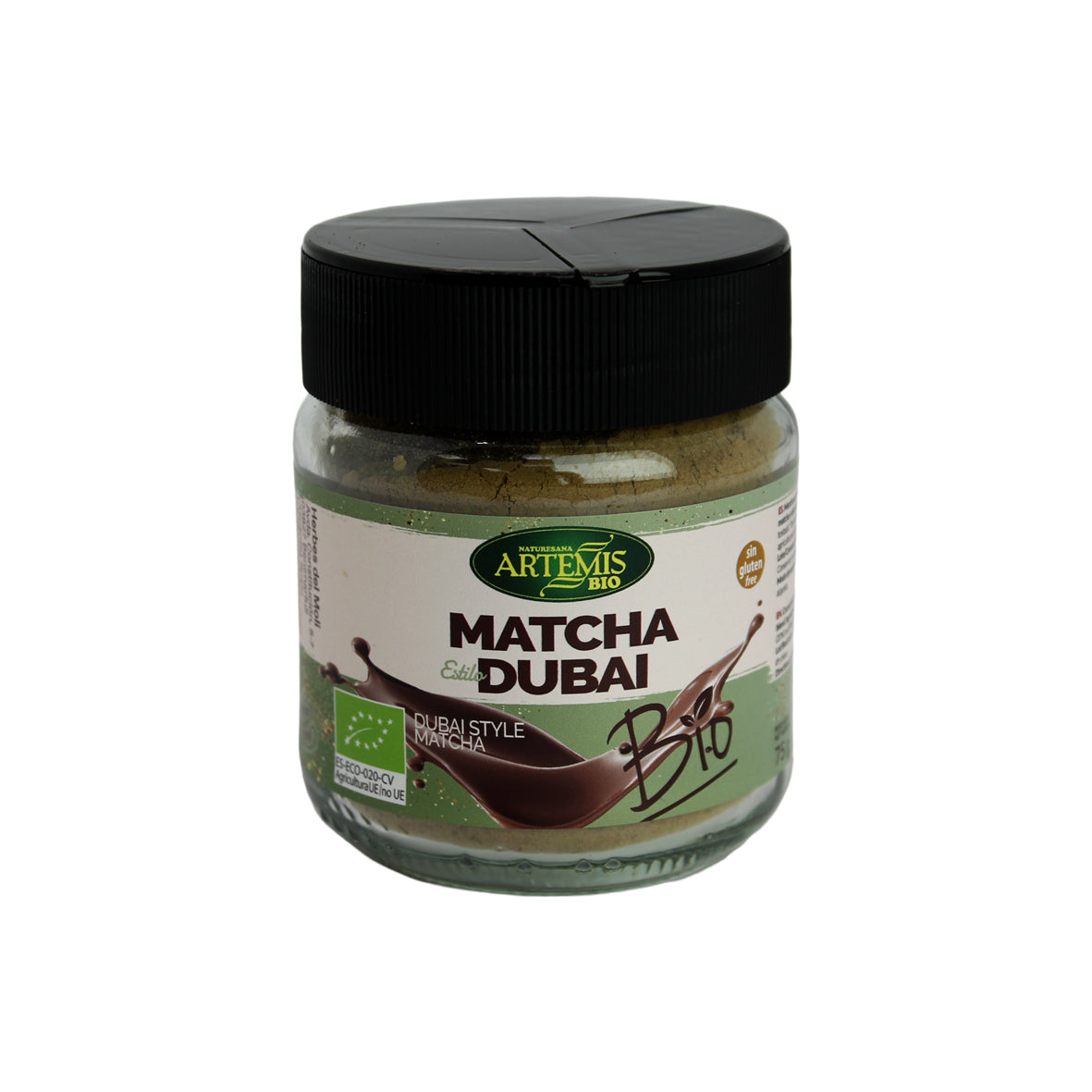 Matcha Dubai en Grand Bocal Artemis Bio 75 g