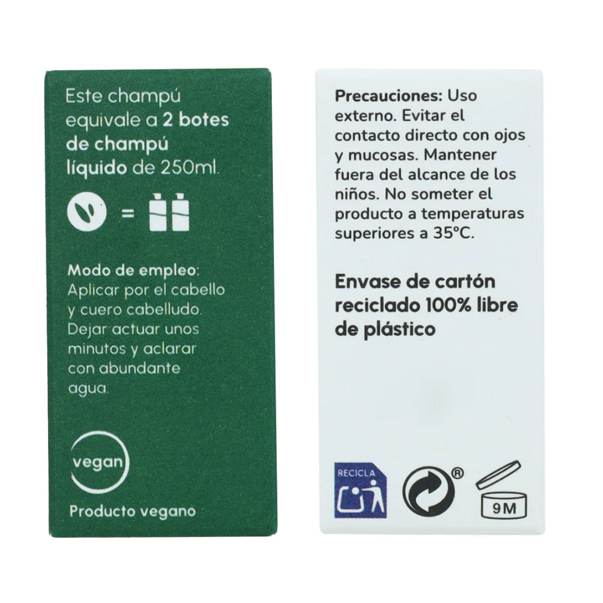Shampooing antipelliculaire solide au romarin et à la sauge Planeta Huerto 85 g
