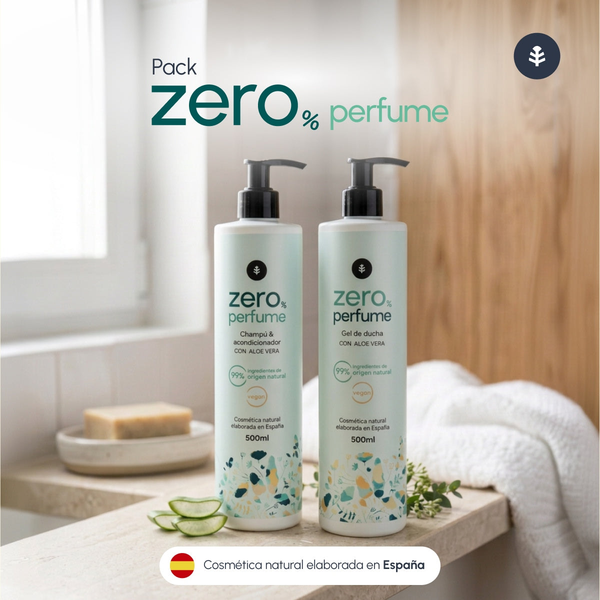 Shampooing et après-shampooing pour cheveux normaux Planeta Huerto 500 ml