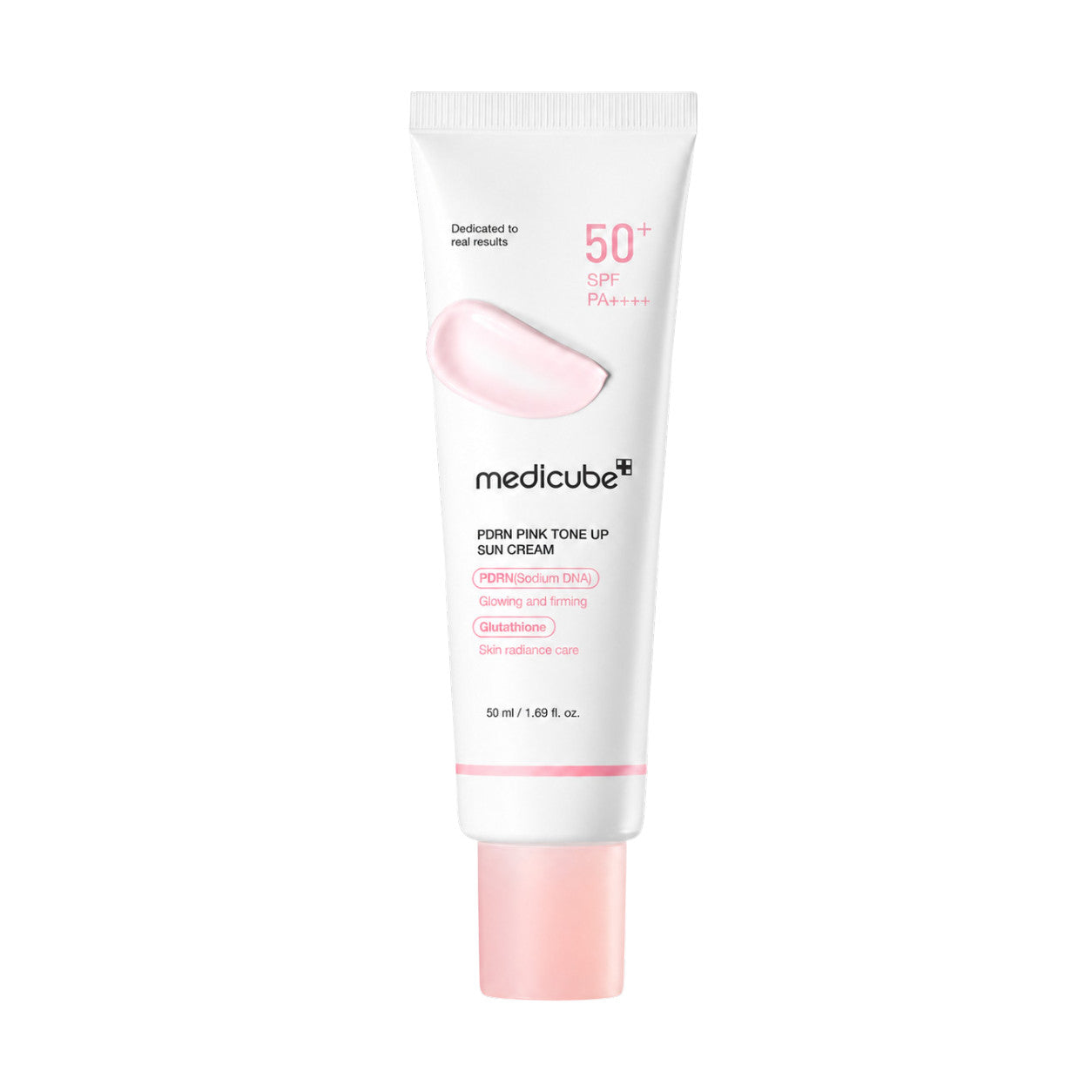 PDRN Crème solaire tonifiante rose medicube 50ml