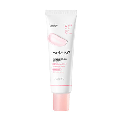 PDRN Crème solaire tonifiante rose medicube 50ml