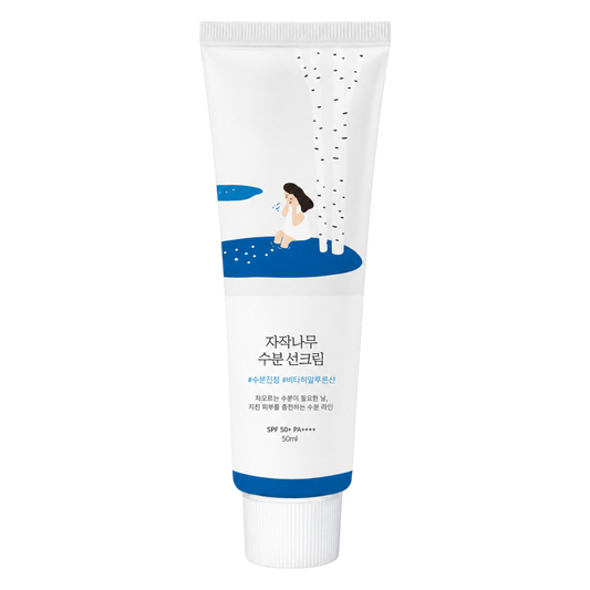 Crème Solaire Hydratante Jus de Bouleau Round Lab 50ml