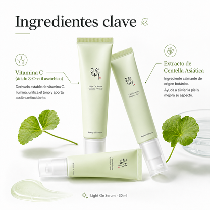 Sérum visage Light On Serum Centella + Vitamine C Beauty Of Joseon 30 ml