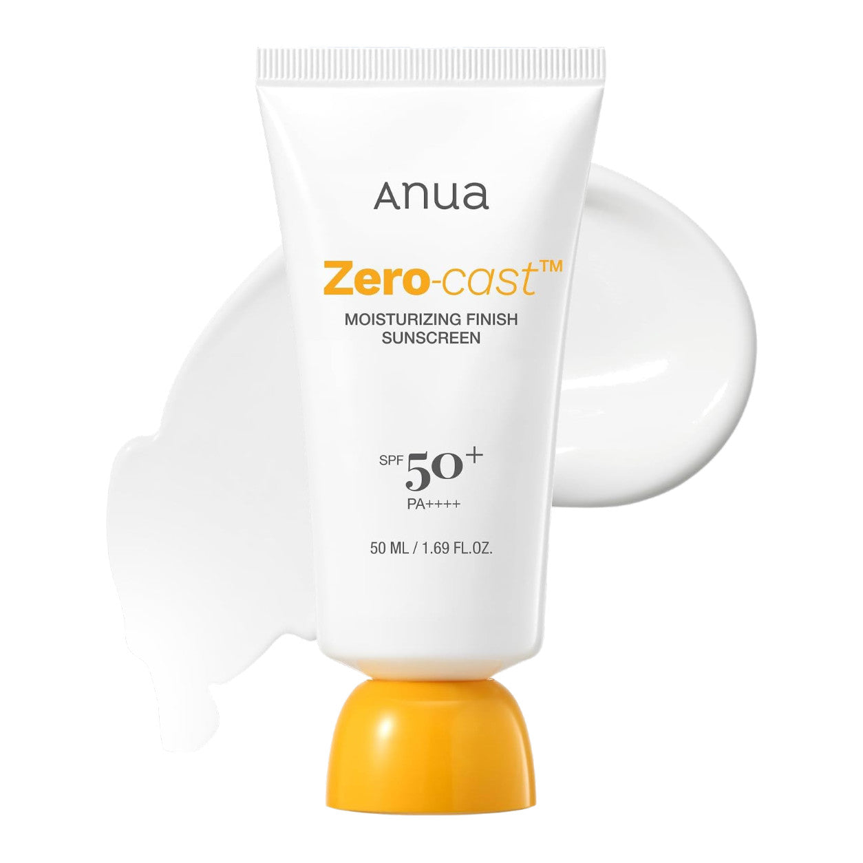 Crème solaire hydratante Anua Zero-Cast 50 ml