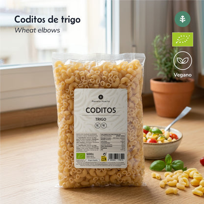 Coditos de blé ECO Planeta Huerto 500gr