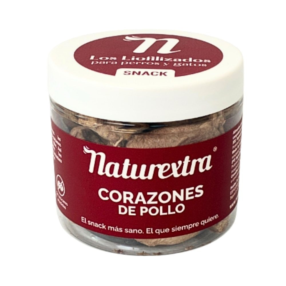 Cœurs de poulet lyophilisés 60g