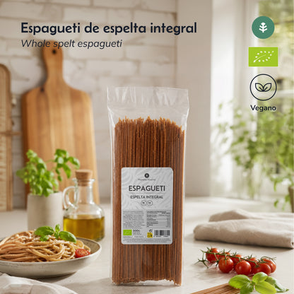 Spaghetti d'épeautre complet ECO Planeta Huerto 500gr