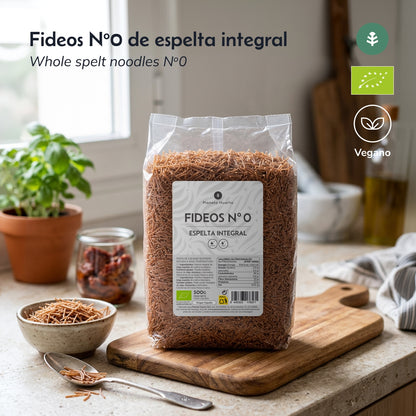 Nouilles d'épeautre complet nº0 ECO Planeta Huerto 500gr