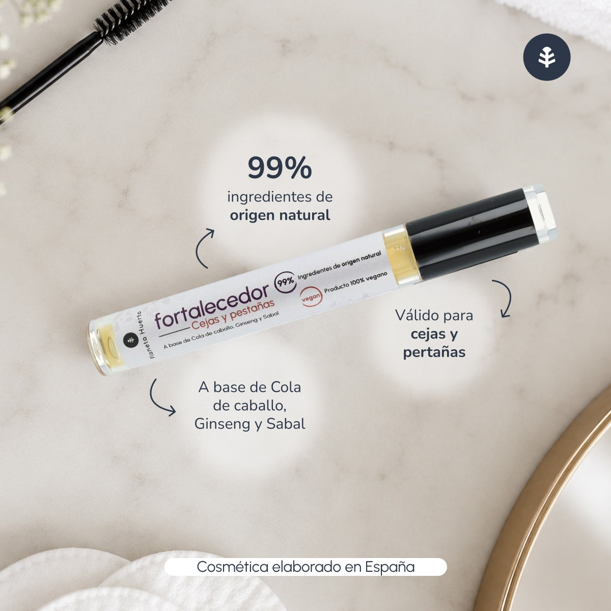 Renforçateur de sourcils et de cils Planet Orchard 5 ml