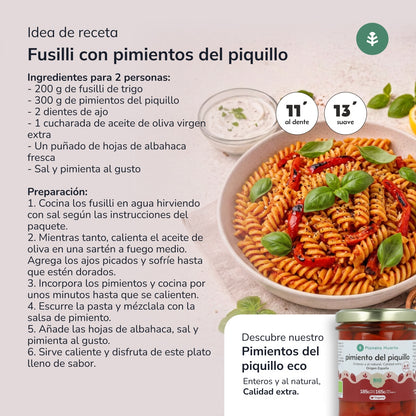 Fussilli de blé ECO Planeta Huerto 5 kg