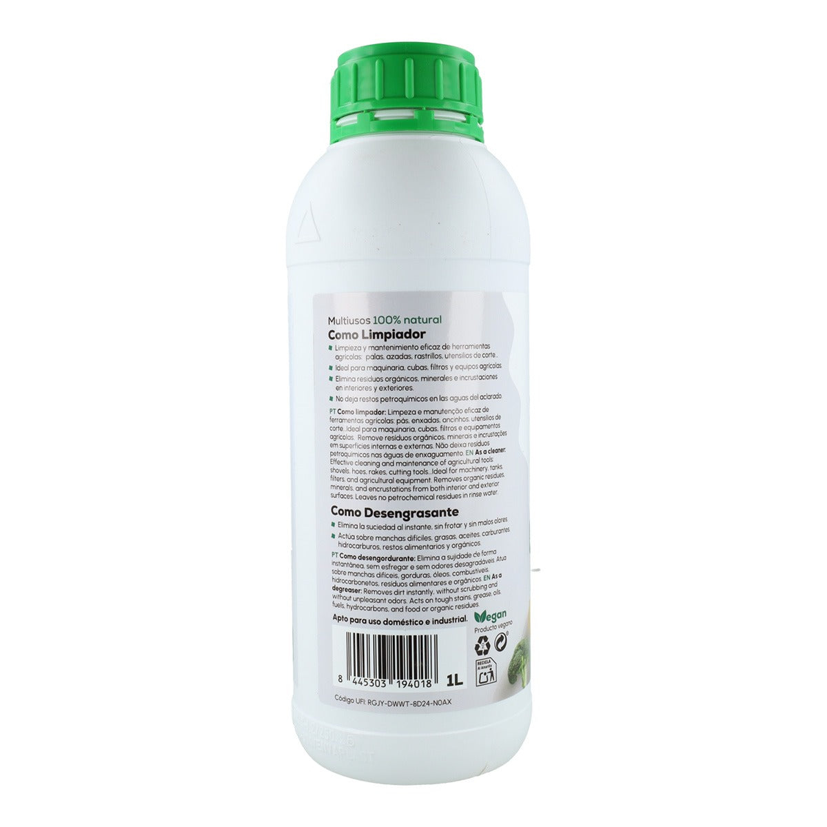 Pack Jabón Potásico Negro 1L + Aceite de Neem 1L Planeta Huerto