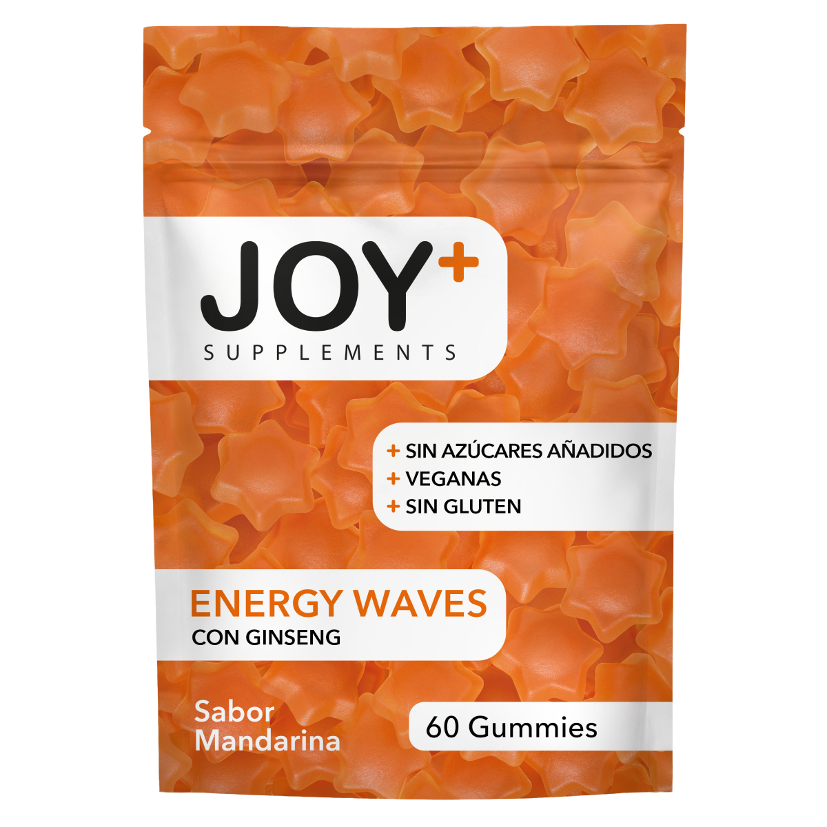 Gommes Énergie au Ginseng JOY+ 60 unités