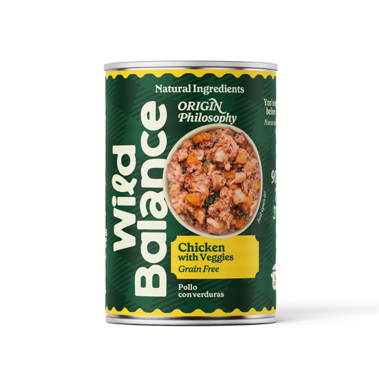 Boîte de poulet BARF pour chiens Wild Balance 400 g