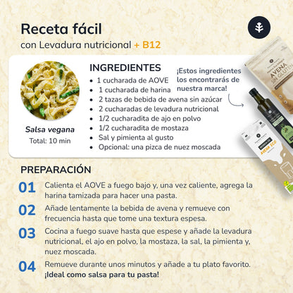Levure nutritionnelle + B12 Planeta Huerto