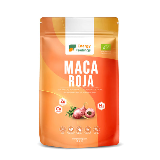 Maca rouge bio en poudre Energy Feelings 500 g