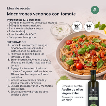 Macaronis à l'épeautre complet ECO Planeta Huerto 500gr